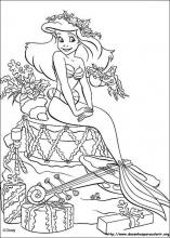 Desenho de Princesa Ariel para Colorir - Colorir.com