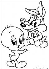 desenhos do baby looney tunes para colorir