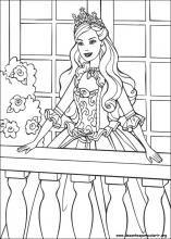 Desenho de Barbie Princesa para colorir