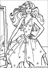 Desenhos do Barbie para colorir