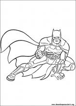 Desenhos para colorir de desenho do carro do batman na cidade para