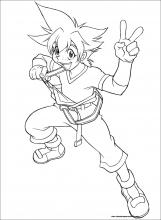 Desenhos do Beyblade para Colorir