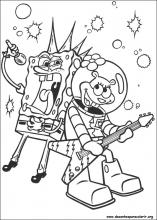 Desenho livre do SpongeBob para imprimir e colorir - Bob Esponja - Just  Color Crianças : Páginas para colorir para crianças