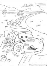 Desenhos do Carros para colorir