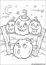 FREE! - Desenhos de Halloween para Colorir – Dia das Bruxas