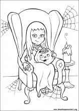 Desenhos simples para colorir de Dia das Bruxas para imprimir e colorir -  Dia das Bruxas - Coloring Pages for Adults