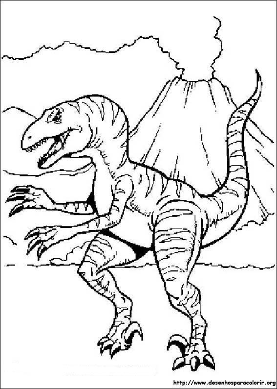 Desenhos de Dinossauro Rei para colorir, jogos de pintar e imprimir