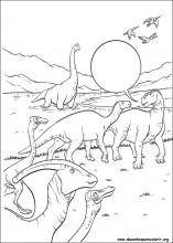 50 Desenhos de Dinossauros para Colorir Grátis em PDF