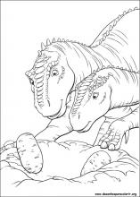 Desenhos Para Pintar e Colorir Dinossauro - Imprimir Desenho 024