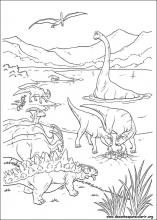 Desenhos de dinossauros para imprimir e colorir - Dicas Práticas