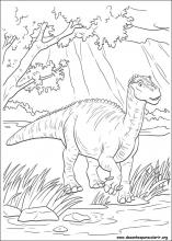 desenho de dinossauro para colorir 17673988 Vetor no Vecteezy