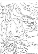 Desenho para Colorir Dinossauro Jurassic World 