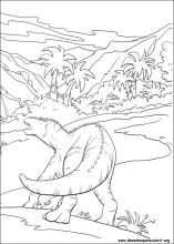 desenho de dinossauro para colorir 17673988 Vetor no Vecteezy