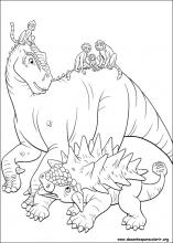 desenho de dinossauro para colorir 17673988 Vetor no Vecteezy