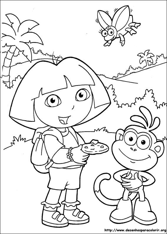 Dora Aventureira Para Colorir Dora Aventureira Para Colorir