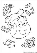 desenhos do dora a aventureira para colorir
