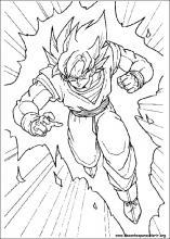 Desenvolva seu estilo com Dragon Ball Z para Colorir! e Imprimir - Pintar  Grátis Online