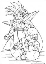 Desenhos do Dragon Ball Z para colorir