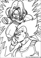 Desenho preto e branco dragon ball