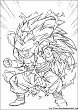 70 Desenhos de Dragon Ball para colorir 13