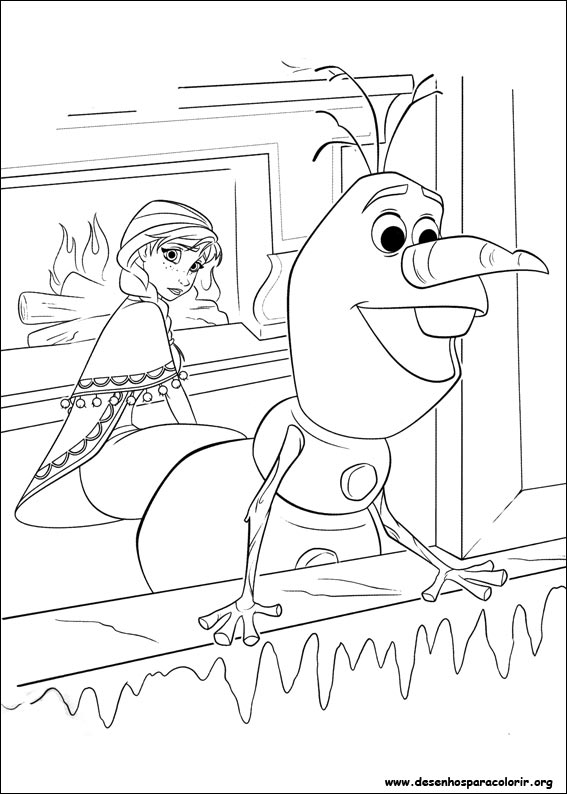 50+ Desenhos da Frozen para colorir - Como fazer em casa  Frozen para  colorir, Páginas para colorir da disney, Livro de colorir