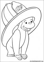 Desenho e Imagem George Curioso Banana para Colorir e Imprimir Grátis para  Adultos e Crianças 