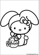 40 Desenhos da Hello Kitty para Colorir e Imprimir - Online Cursos  Gratuitos