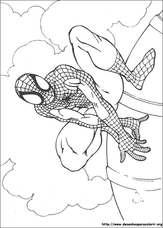desenhos para colorir homem aranha 24 –  – Desenhos para Colorir
