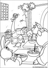 Desenhos do Kung Fu Panda 2 para colorir