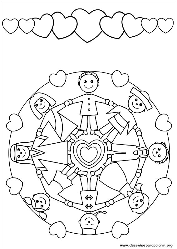 Desenhos de Mandala para colorir - Bora Colorir