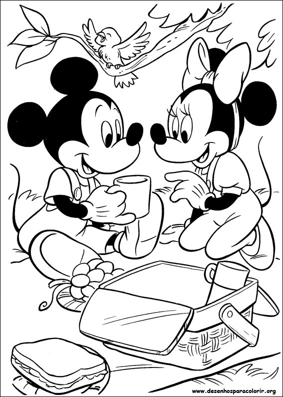 Featured image of post Mickey E Minnie Para Colorir Vamos ver alguns desenhos do mickey para colorir