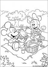 Desenhos Para Pintar e Colorir Minnie - Imprimir Desenho 063