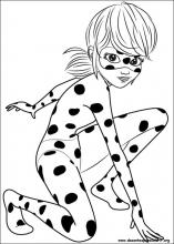 Desenhos de Ladybug para colorir - Como fazer em casa