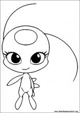 Miraculous / Lady bug : Desenhos para colorir para imprimir - Miraculoso  Lady Bug - Just Color Crianças : Páginas para colorir para crianças