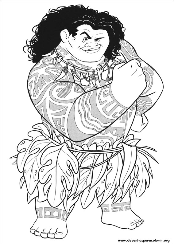 Desenhos da Moana para colorir!  Desenho moana, Desenhos moana