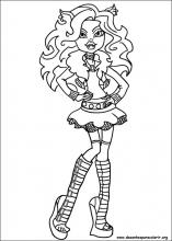 Desenhos para imprimir e colorir Monster High