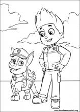 Dinokids - Desenhos para colorir: Desenhos de Patrulha Canina para