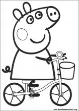 Peppa Pig Para Colorir » Portal Escola Ensina