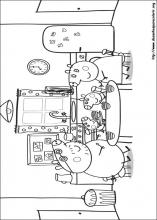 Peppa Pig desenhos para imprimir colorir e pintar - Desenhos para