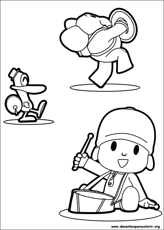 Download Desenhos Para Colorir Pocoyo - Full Size PNG Image - PNGkit