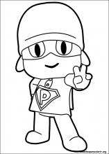 Desenho do Pocoyo para colorir - I LoveDucar