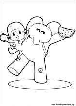 Desenhos do Pocoyo para colorir