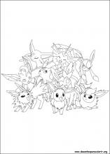 Pokémons para colorir - Desenhos Imprimir