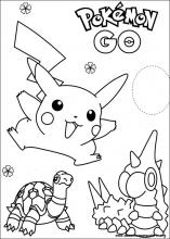 Desenhos do Pokemon para colorir