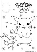 Desenhos do Pokémon para imprimir e pintar!