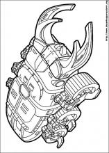desenhos do power rangers para colorir