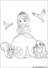 Desenhos para colorir de desenho de uma princesa de boneca para colorir  