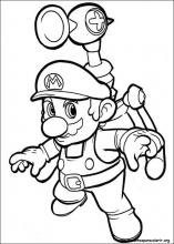 Desenhos do Mario para Imprimir e Colorir