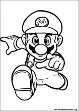 Desenho do Super Mario para colorir - Desenhos Para Desenhar