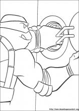 100 Desenhos Para Pintar E Colorir Tartarugas Ninja - Folha A4 Avulsa ! 1  Desenho Por Folha! - #0293